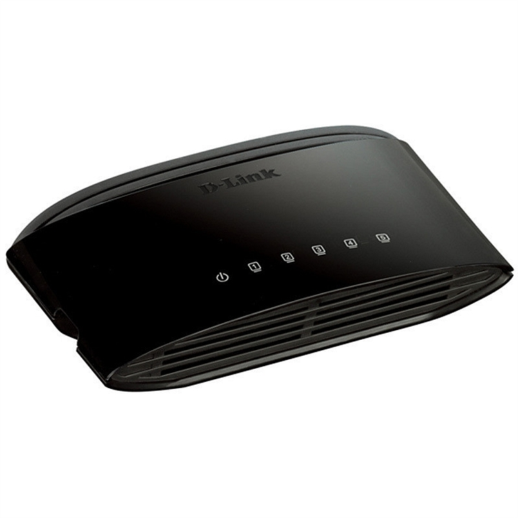 D-Link 1005D 交换机 5口(单位：个) 黑色