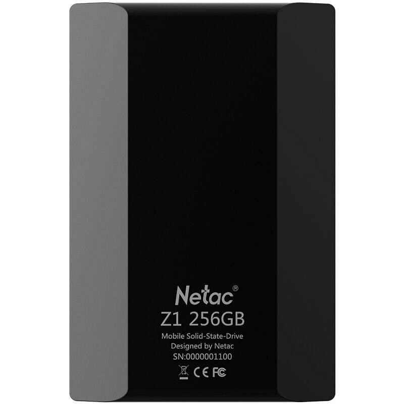 朗科 Z1-256G 便携式固态硬盘移动硬盘 256G (单位:个) 黑色