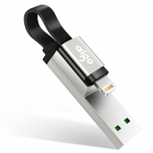  爱国者（aigo）64G苹果手机U盘 充电线 U370USB3.0苹果官方MFI认