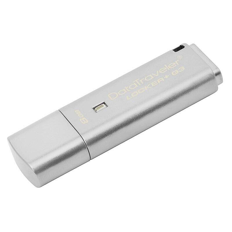 金士顿 DTLPG3 U盘硬件加密USB3.0 8G （单位：个）