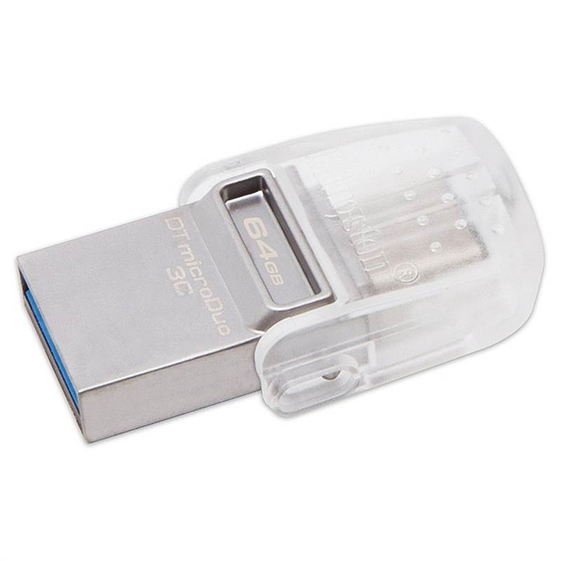 金士顿 DTDUO3C U盘TYPE-C双接口 64G (单位:个)