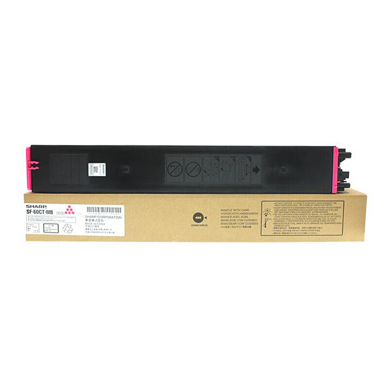 夏普（SHARP）SF-60CT-MB 高容红色墨粉 (适用SF-S501/601DC/SF-S351/401/262/312RC机型) 约24000页