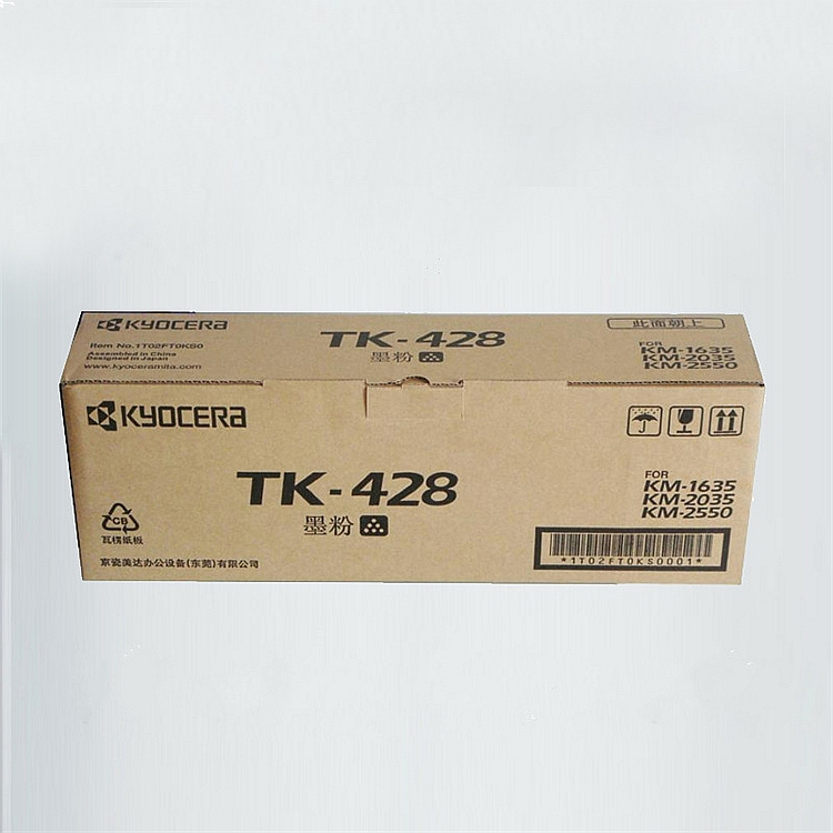 京瓷 TK-428 原装碳粉墨粉  (单位:只) 黑