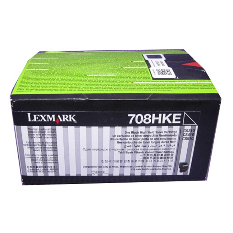 利盟 70C8HKE 原装墨粉  （单位：支）