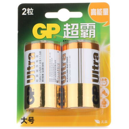 超霸（GP） GP13AU-2IL2 碱性电池 1号