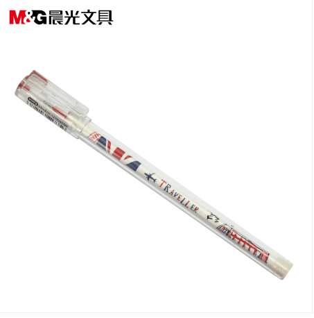 晨光陶瓷球珠中性笔国旗AGPA1702  黑  0.5MM