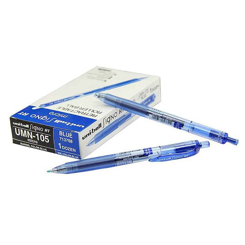 三菱 UMN-105 中性笔 0.5mm12支/盒 (单位:盒) 红芯