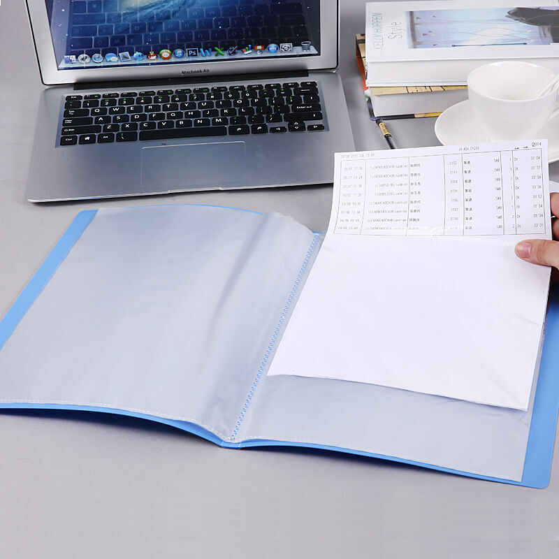 晨光(M&G)A4经济型 资料册 文件册 PP材质文件夹 60页 ADM94632 蓝色