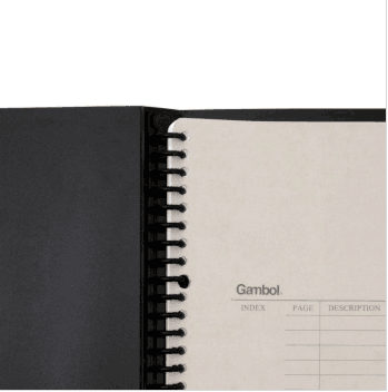 渡边（gambol）FR0031 26孔夹活页本/笔记本 B5 30页 单本装 