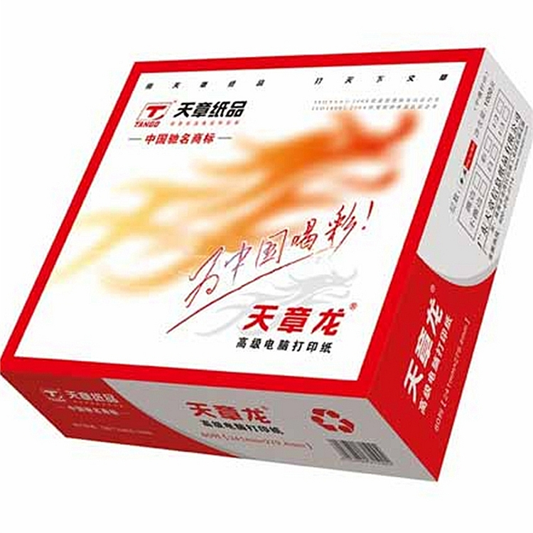天章龙 241-2-2-B-S 打印纸 1000张/箱 （单位：箱）